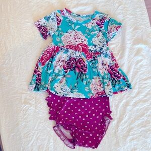 Posh Peanut 12-18 month bummie set